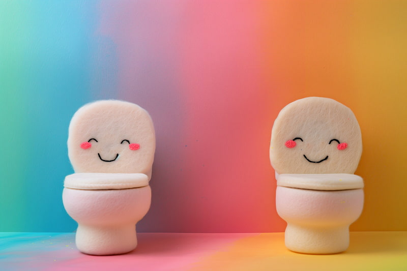うんちだけオムツ卒業 トイレでうんち