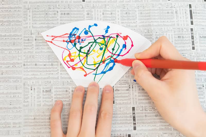 子ども お絵かき お絵描き アイデア