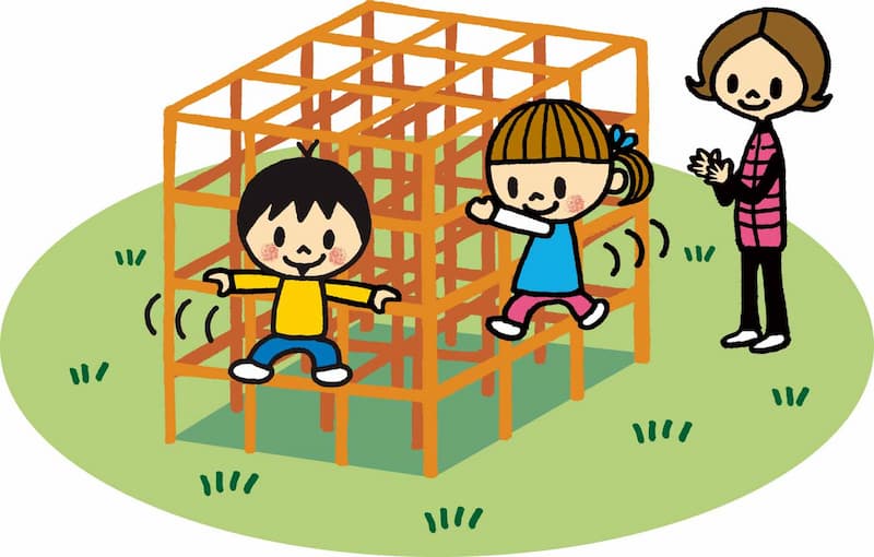 生活リズム こころ 整える 笑顔 ジャングルジム