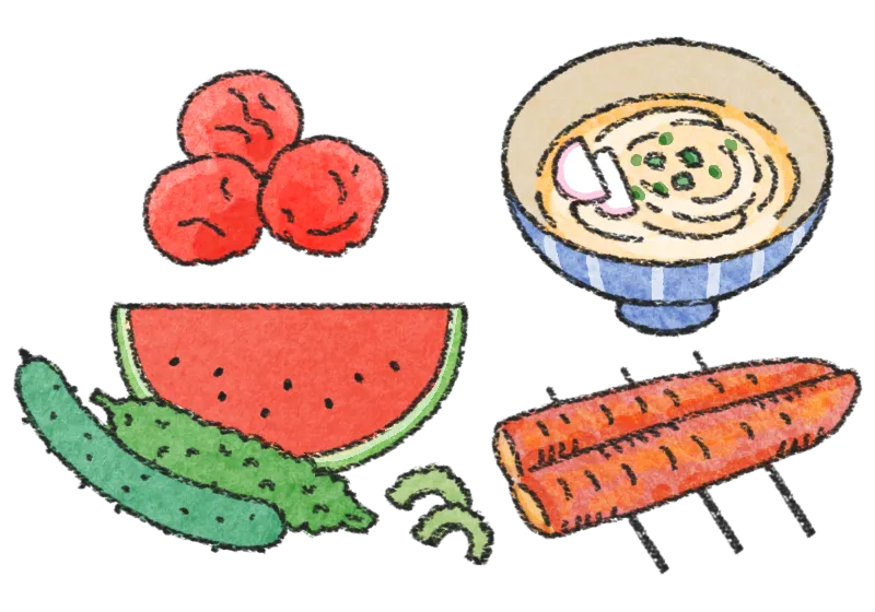 夏の土用 「う」のつく食べ物