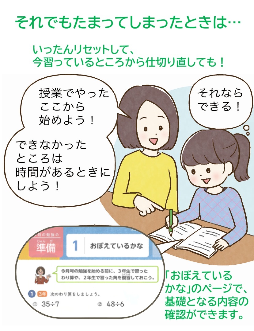学習習慣・学ぶ力の育て方
学習習慣の付け方
学ぶ力の付け方
時間がないときの勉強法
家庭学習のコツ
やる気の育て方
丸つけのコツ
ポピーの使い方
ポピーたまったら