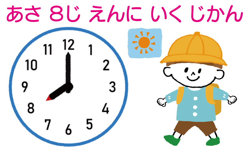 親子遊び
時計あそび
時計に親しむ
時計の読み方
手作り時計版