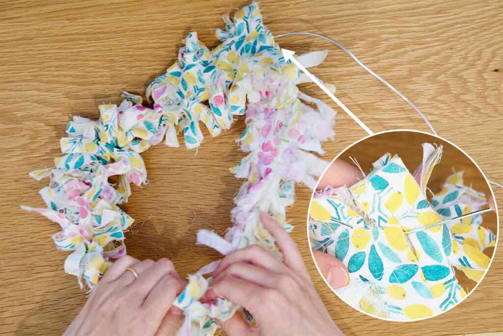 クリスマスリース 作り方