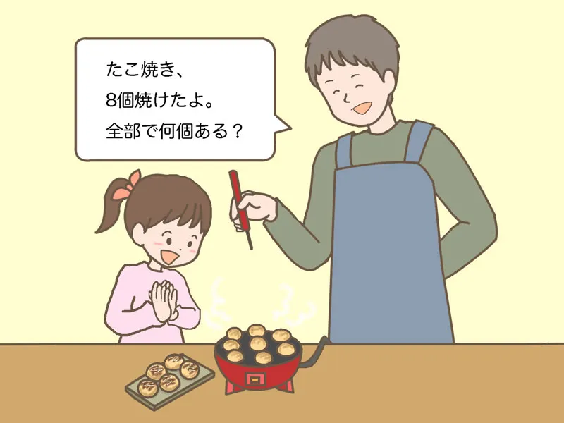 算数 1年 繰り上がりのある足し算 繰り下がりのある引き算 生活シーン 工夫
