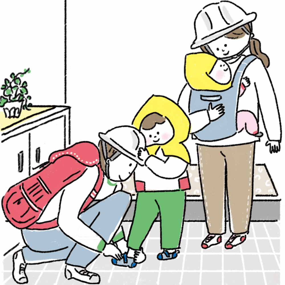 子ども 避難 防災