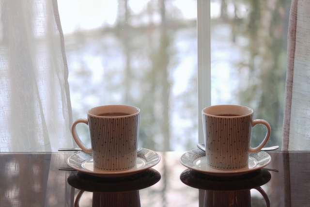 　ストレス解消　コーヒータイム