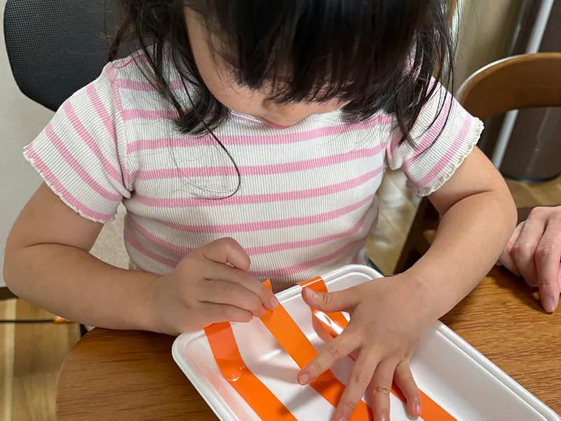 おふろ　手作りおもちゃ　あそび