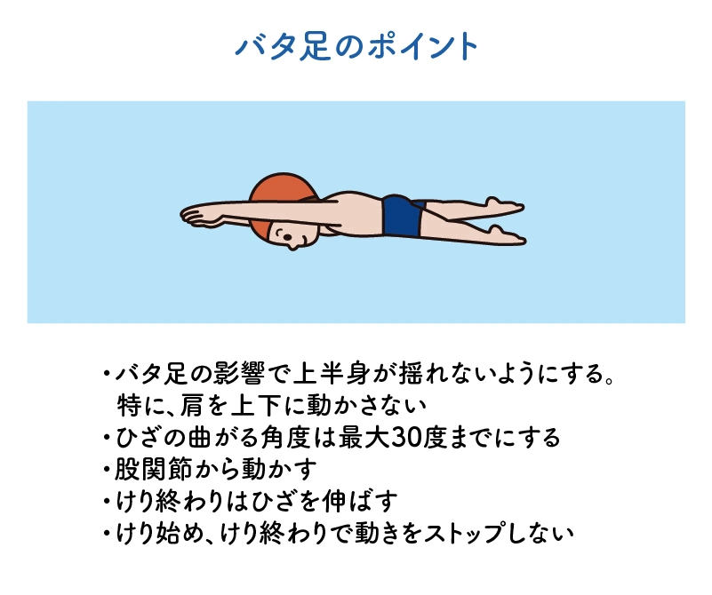 バタ足 水泳 教え方