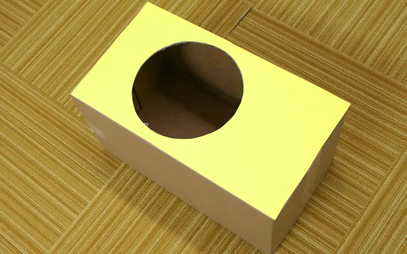 ゴム鉄砲 的当て 作り方
