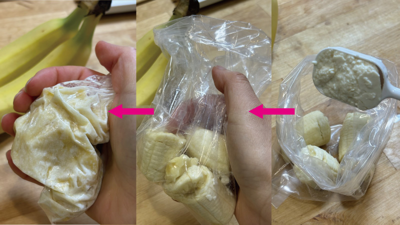 おやつづくり おかしづくり アレルギー対策レシピ 火を使わない 包丁を使わない