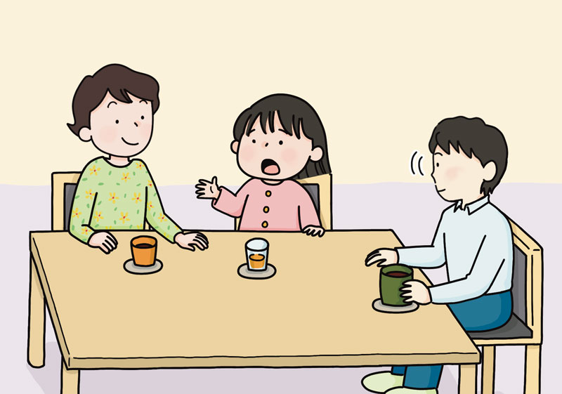 小学生 女の子のパパ 夫の育児参加