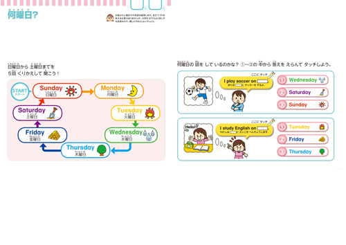 ポピー Kids English WEB見本