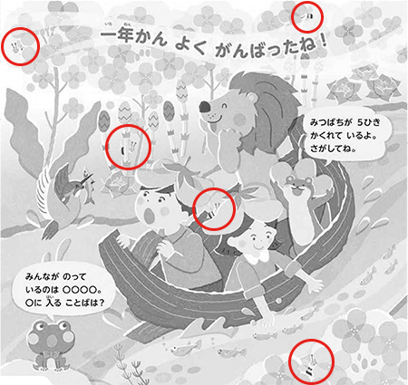 ひょうしクイズの こたえ