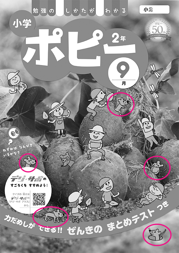 ひょうしクイズの こたえ